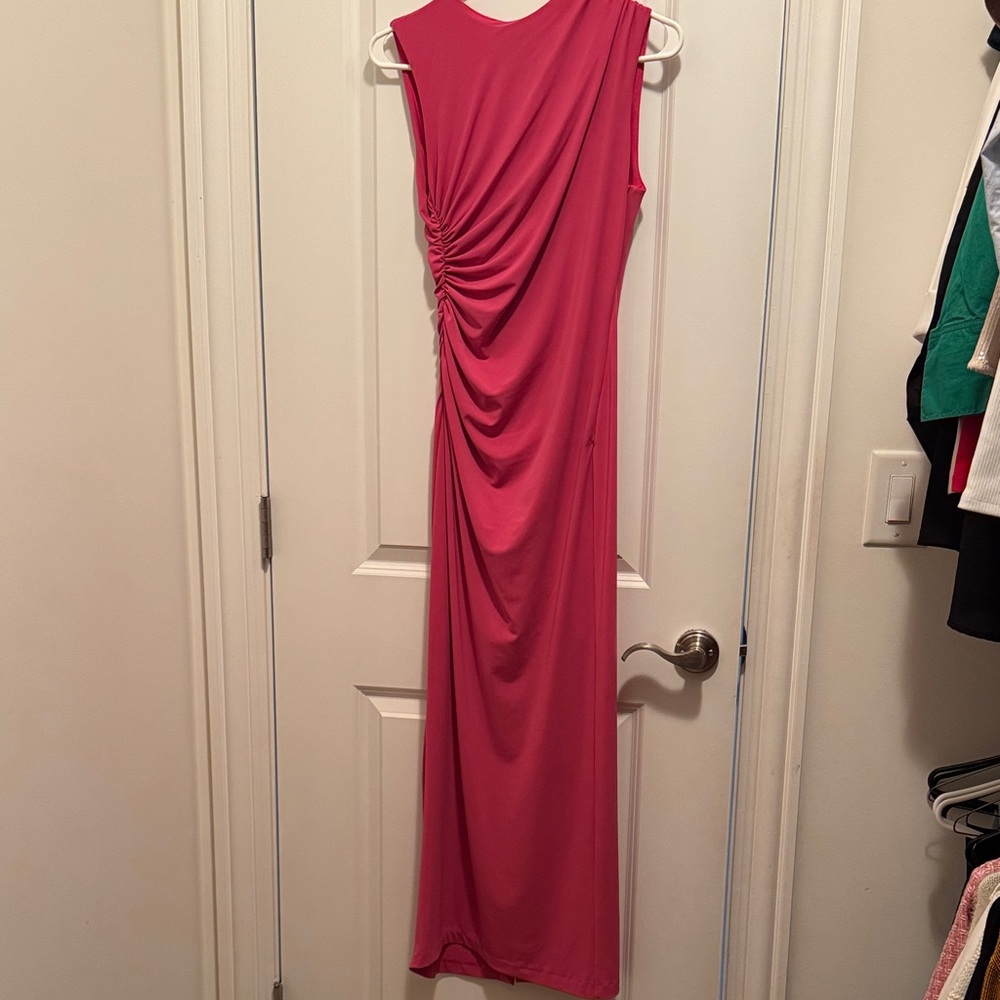 Elegant Pink Sleeveless Zara Dress